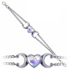 Bracelet Triple Moon Heart Bracelet Triple Moon Heart