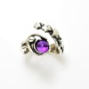 Starbirth Ring, Amethyst & Sterling Starbirth Ring, Amethyst & Sterling