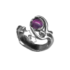 Starbirth Ring, Amethyst & Sterling Starbirth Ring, Amethyst & Sterling
