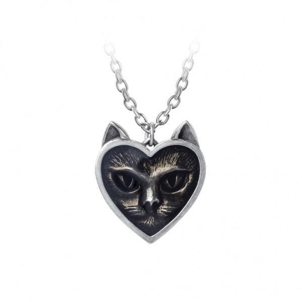 Cat Love Necklace - Alchemy Gothic