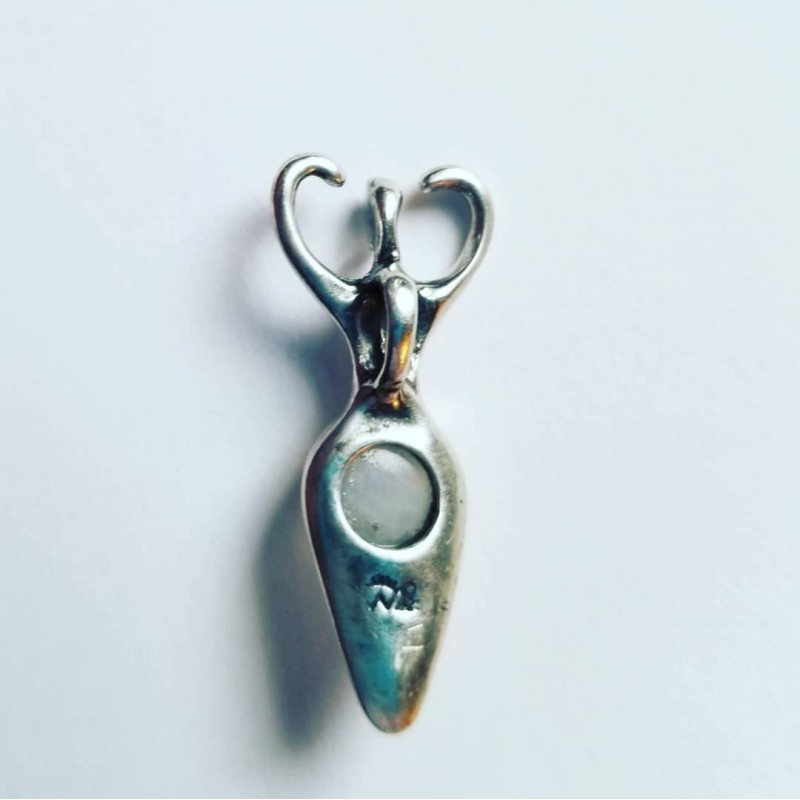 Terre Dreamer Goddess Pendant, Moonstone Terre Dreamer Goddess Pendant, Moonstone