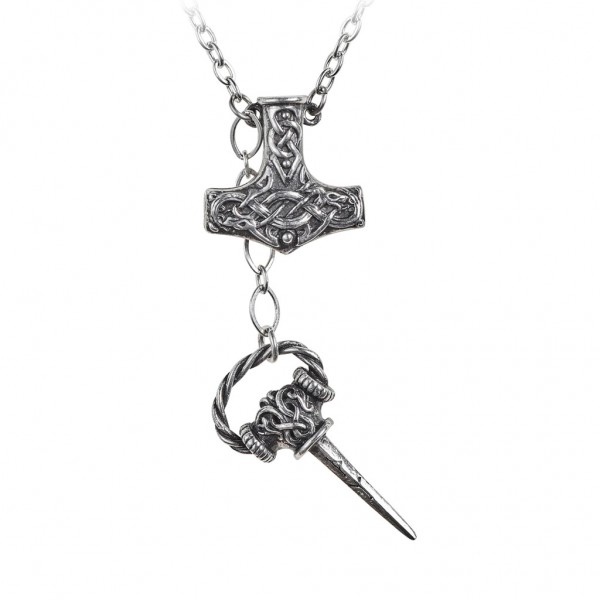 Thors Mjolnir Dagger Necklace