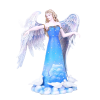 Statue bleue dange de colombe Statue bleue dange de colombe