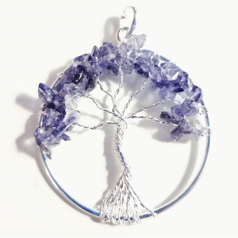 Arbre de vie Gemstone pendentif, sélectionnez votre bijou Arbre de vie Gemstone pendentif, sélectionnez votre bijou