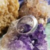 Peace Sign Ring, Sterling Peace Sign Ring, Sterling
