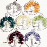 Tree Of Life Gemstone Pendant, Select Your Gem