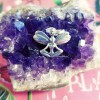 Yoga Fairy Charm, Sterling Yoga Fairy Charm, Sterling