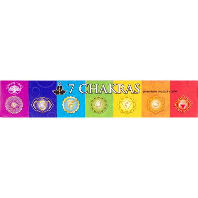 Sept bâtons d’encens Chakras Sept bâtons d’encens Chakras