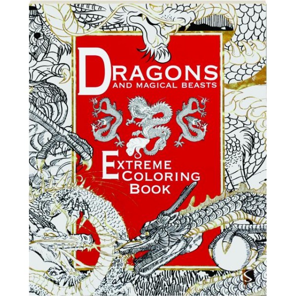Dragons et Bêtes magiques: Livre de coloriage extrême