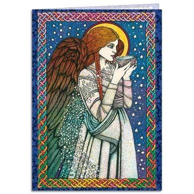 Carte de vœux: Ange de la paix Carte de vœux: Ange de la paix