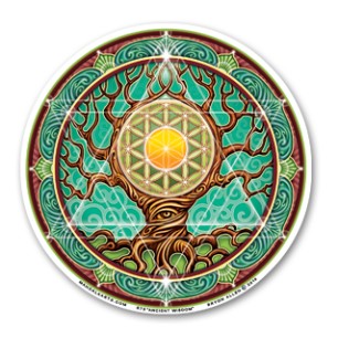 Window Sticker: Ancient Wisdom Window Sticker: Ancient Wisdom