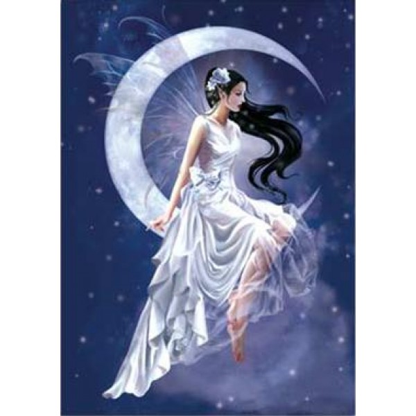 Greeting Card: Frost Moon
