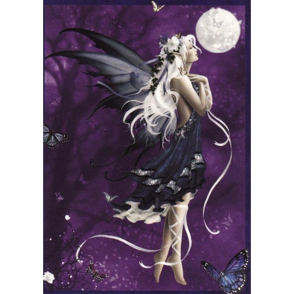Carte de vœux: Nocturne bleue