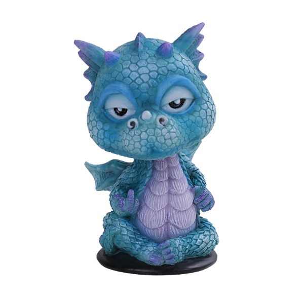 Dragon Bobble Head, Bleu