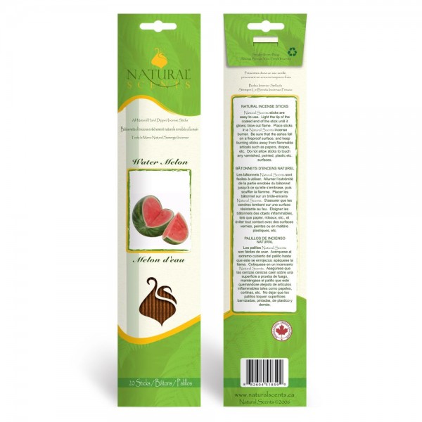 Natural Scents Incense - Watermelon
