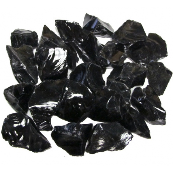 Noir obsidienne, brut