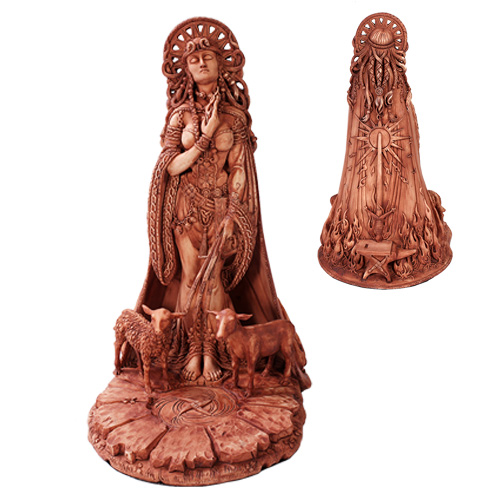 Statue de Brigid de déesse celtique
