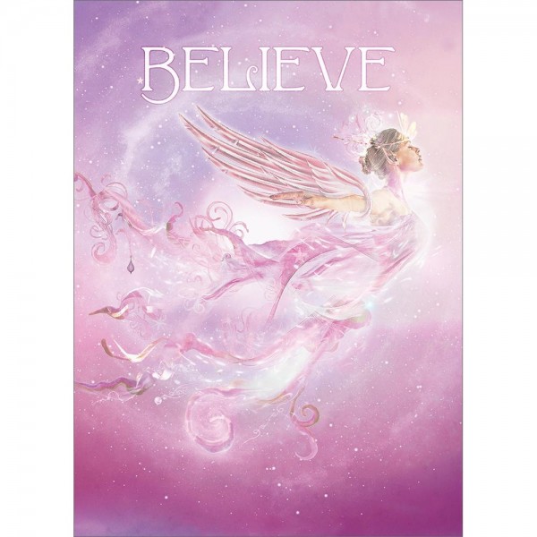 Greeting Card: Believe Angel