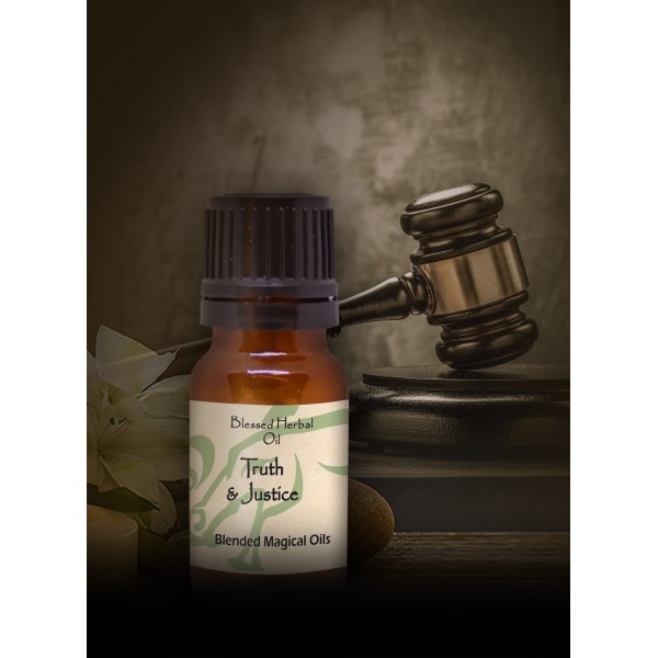 Blessed Herbal Oil: Truth & Justice