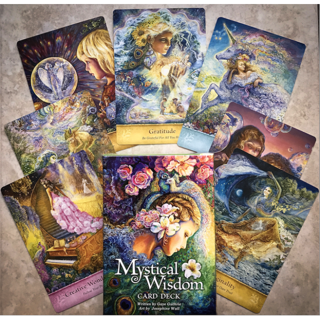 Mystical Wisdom Card Deck - Gaye Guthrie & Josephine Wall Mystical Wisdom Card Deck - Gaye Guthrie & Josephine Wall