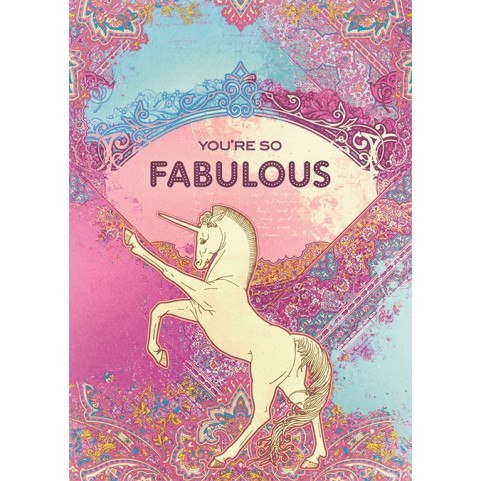 Greeting Card: Fabulous! Greeting Card: Fabulous!