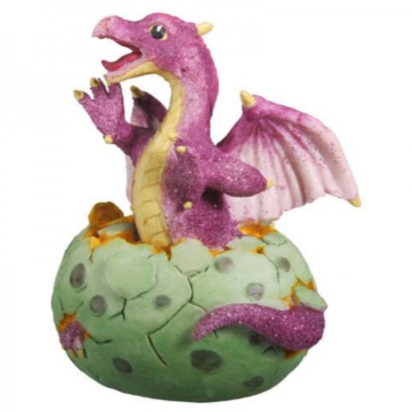 Dragon à couver violet