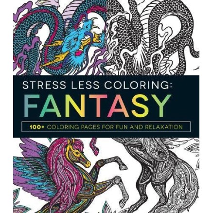 Stress Moins coloriage - Fantasy Stress Moins coloriage - Fantasy