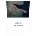 Greeting Card: Soaring By Starlight