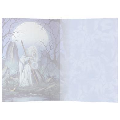 Carte de voeux: Le Magicien Carte de voeux: Le Magicien