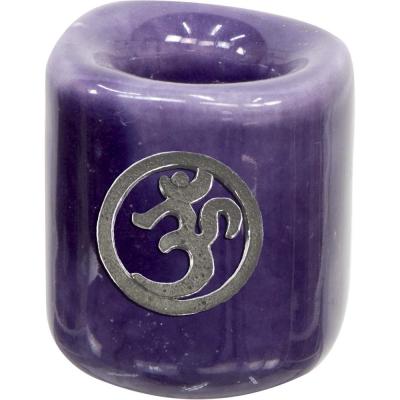 Mini Carillon Candle Holder: Om Mini Carillon Candle Holder: Om