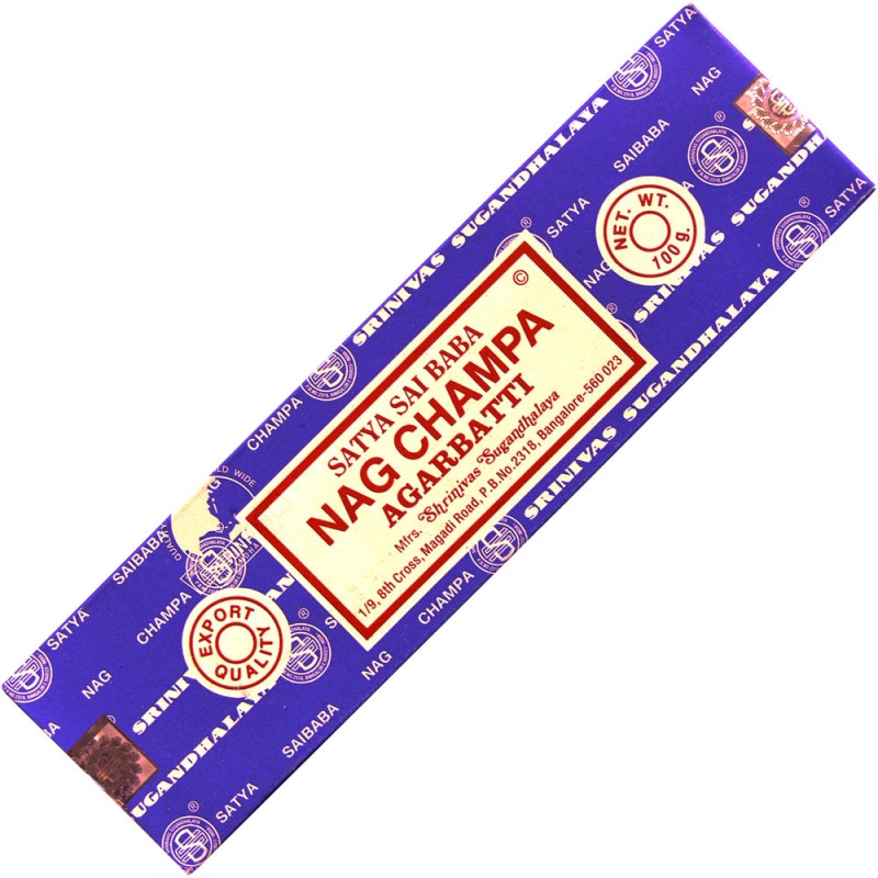 Nag Champa encens bâtonnets, 100g Nag Champa encens bâtonnets, 100g
