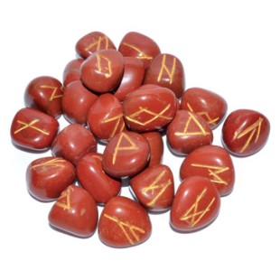 Runes de jaspe rouge Runes de jaspe rouge