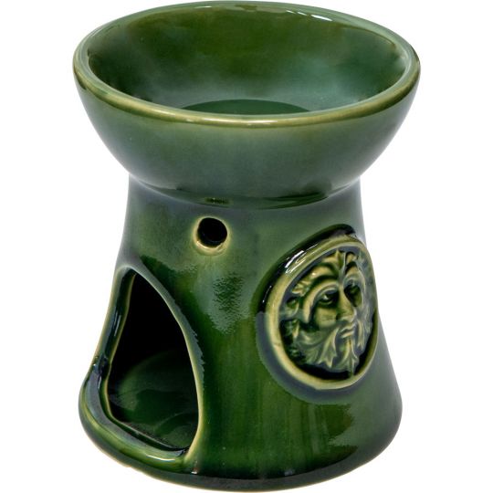 Green Man Oil Warmer Green Man Oil Warmer