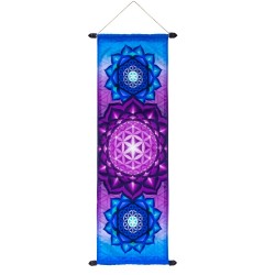 Flower Of Life Banner, French Crepe