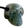 Pendentif crâne, Labradorite Pendentif crâne, Labradorite
