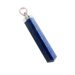Lapis Lazuli Pendant, Sterling