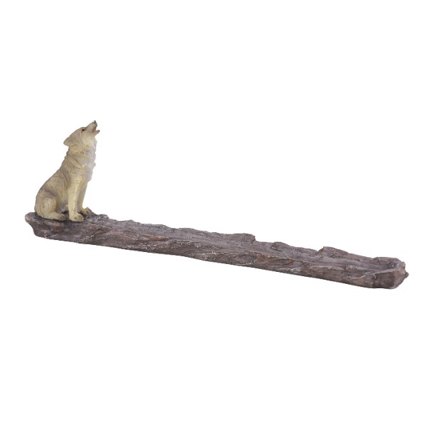Howling Wolf Incense Holder