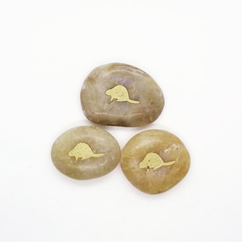 Totem Stone: Beaver Totem Stone: Beaver