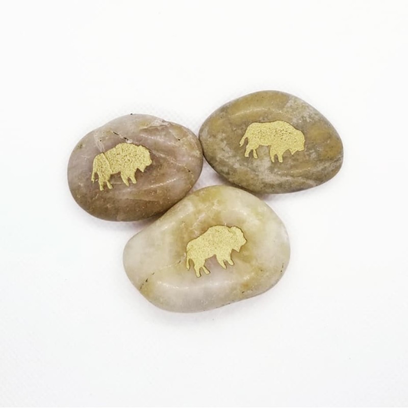 Totem Stone: Buffalo Totem Stone: Buffalo
