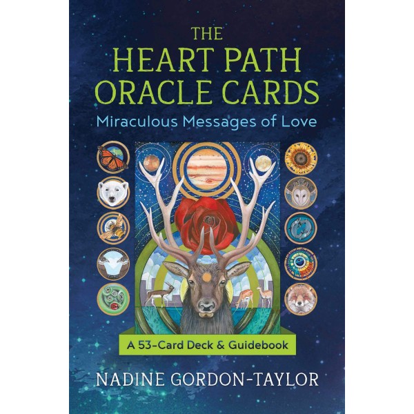 Ensemble de cartes Oracle de chemin de coeur