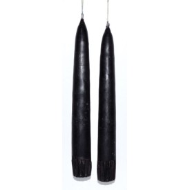 Taper Candle Pair: Black Taper Candle Pair: Black