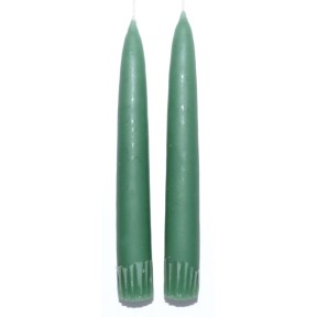Taper Candle Pair: Sage