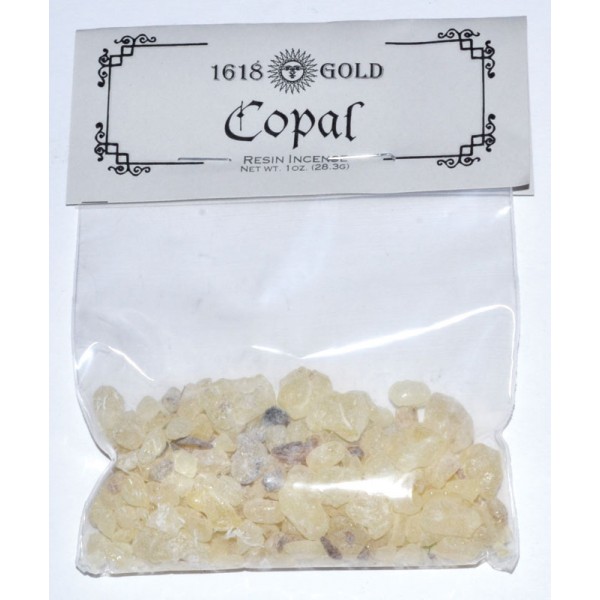 White Copal Resin Incense, 1 oz
