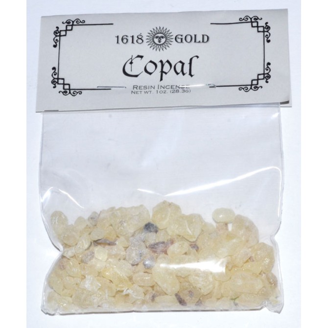 Encens de résine copal blanche, 1 oz Encens de résine copal blanche, 1 oz
