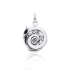Viking Dragon Pendant, Sterling