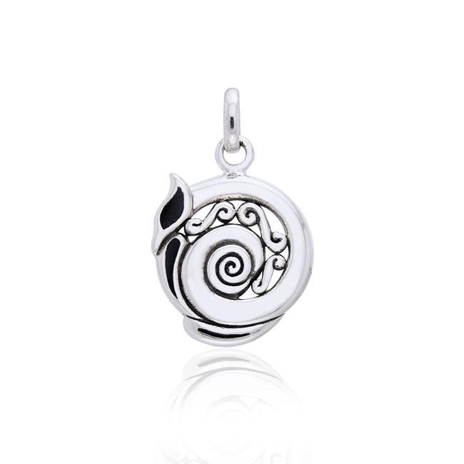Viking Dragon Pendant, Sterling