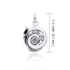 Viking Dragon Pendant, Sterling