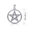 Pendentif Pentacle, Sterling Pendentif Pentacle, Sterling