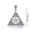 Pendentif Pyramid Pentacle, Sterling Pendentif Pyramid Pentacle, Sterling