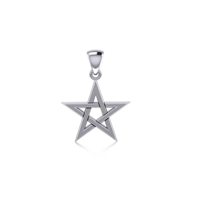 Pentagram Charm, Sterling Pentagram Charm, Sterling
